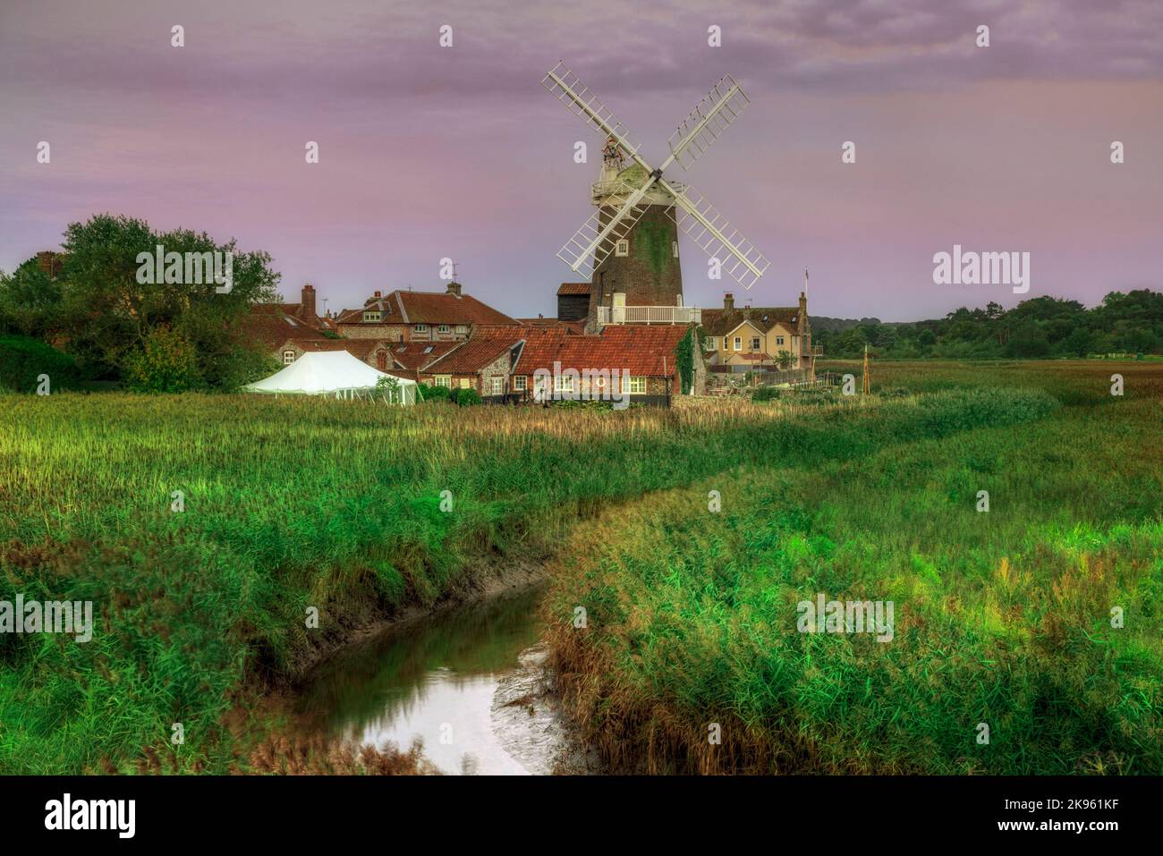 Cley Windmill, Broadland, Norfolk, England, United Kingdom Stock Photo