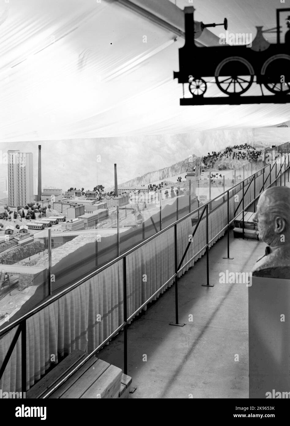 Railway Museum. Model building Stock Photo Alamy