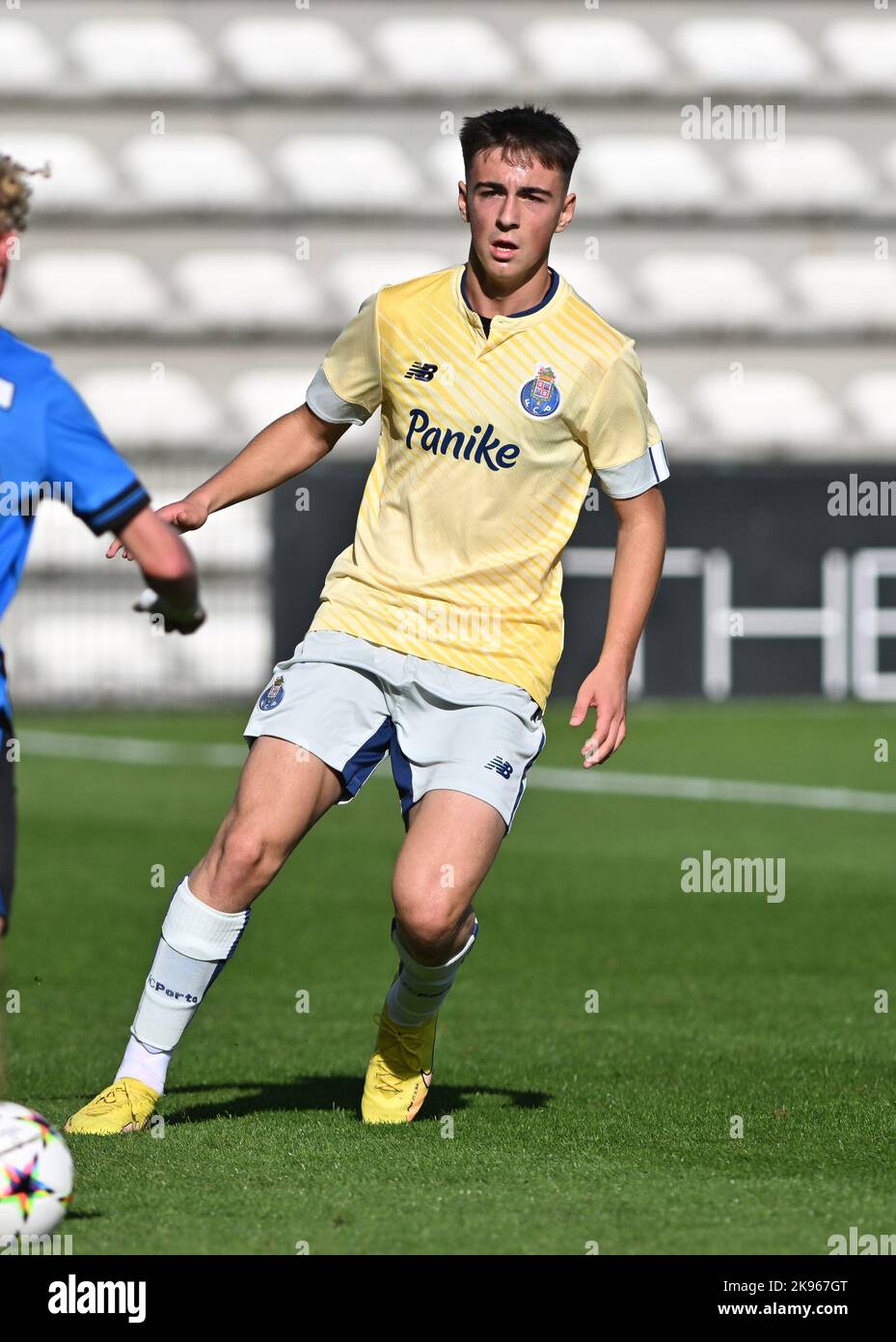 Martim Fernandes (2) of FC Porto pictured during a soccer game between the  youth teams of Club Brugge KV and FC Porto during the fifth matchday in  group B in the Uefa