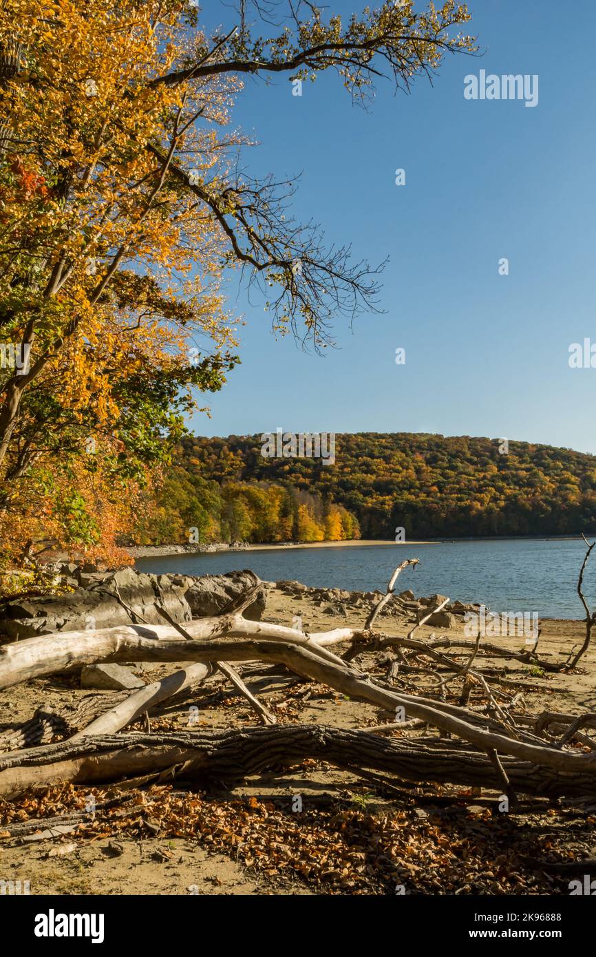 East Branch Reservoir in Brewster New York Stock Photo