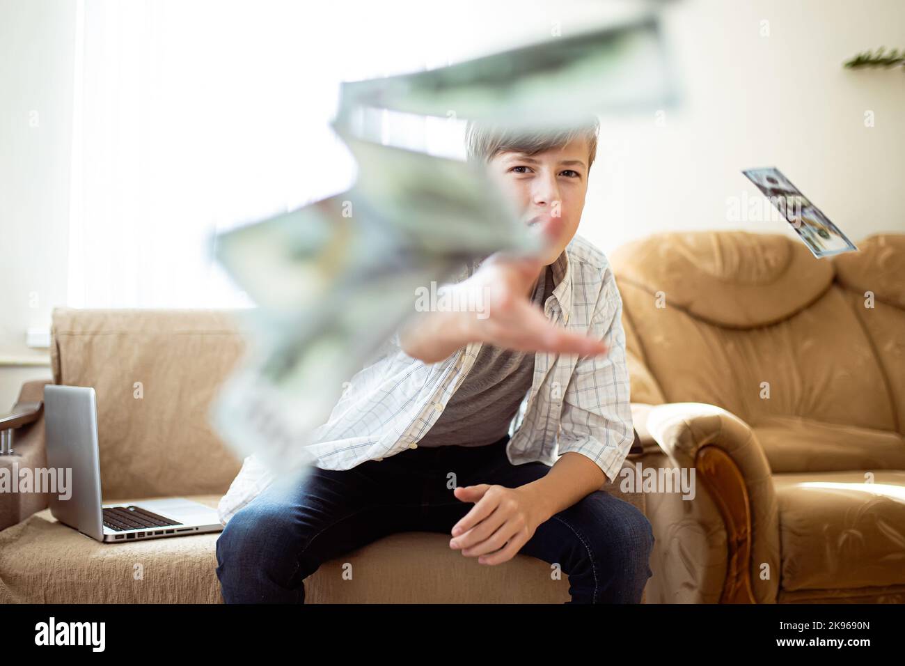 Throwing Laptop Out Window