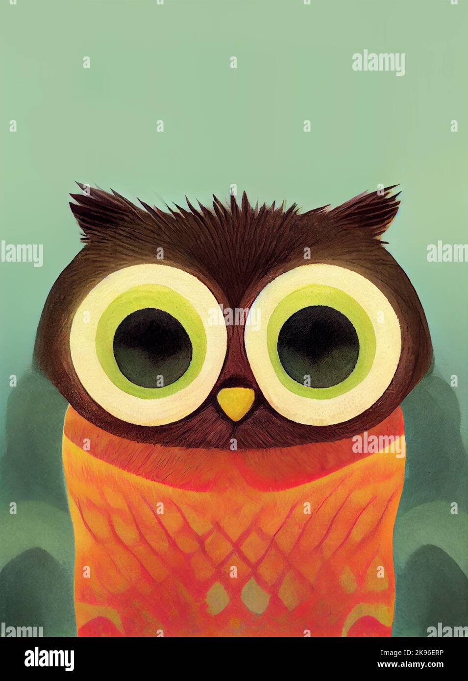 Watercolor cute Cartoon Owl. Cute baby greeting card. Boho flowers and floral bouquets Happy Birthday set. Watercolor greeting baby card on white back Stock Photo - Alamy Watercolor cute Cartoon Owl. Cute baby greeting card. Boho flowers and floral bouquets Happy Birthday set. Watercolor greeting baby card on white back Stock Photo - Alamy