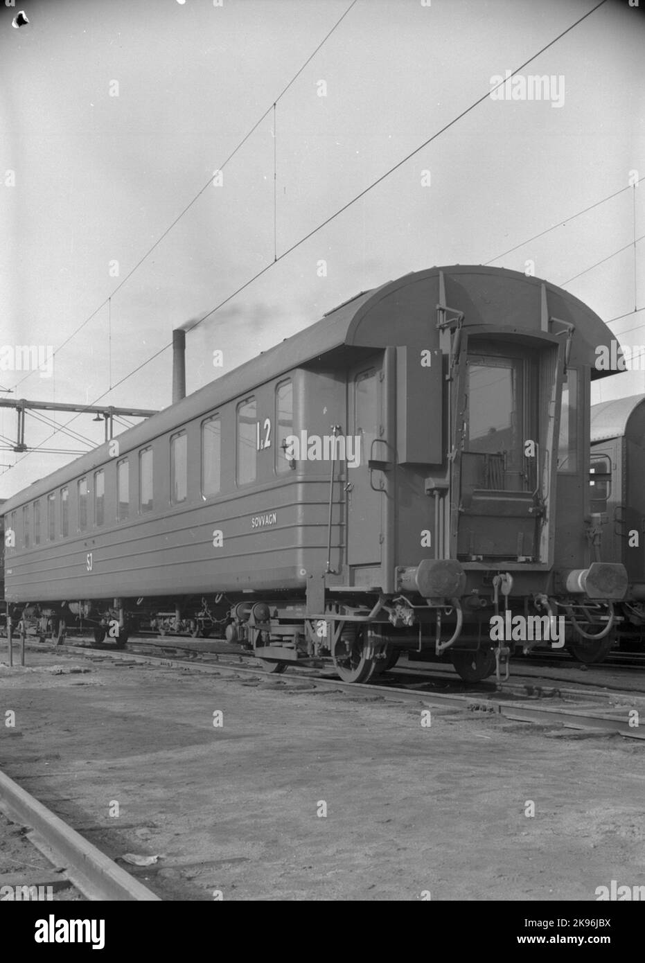 Sleeper railroad Black and White Stock Photos & Images - Alamy