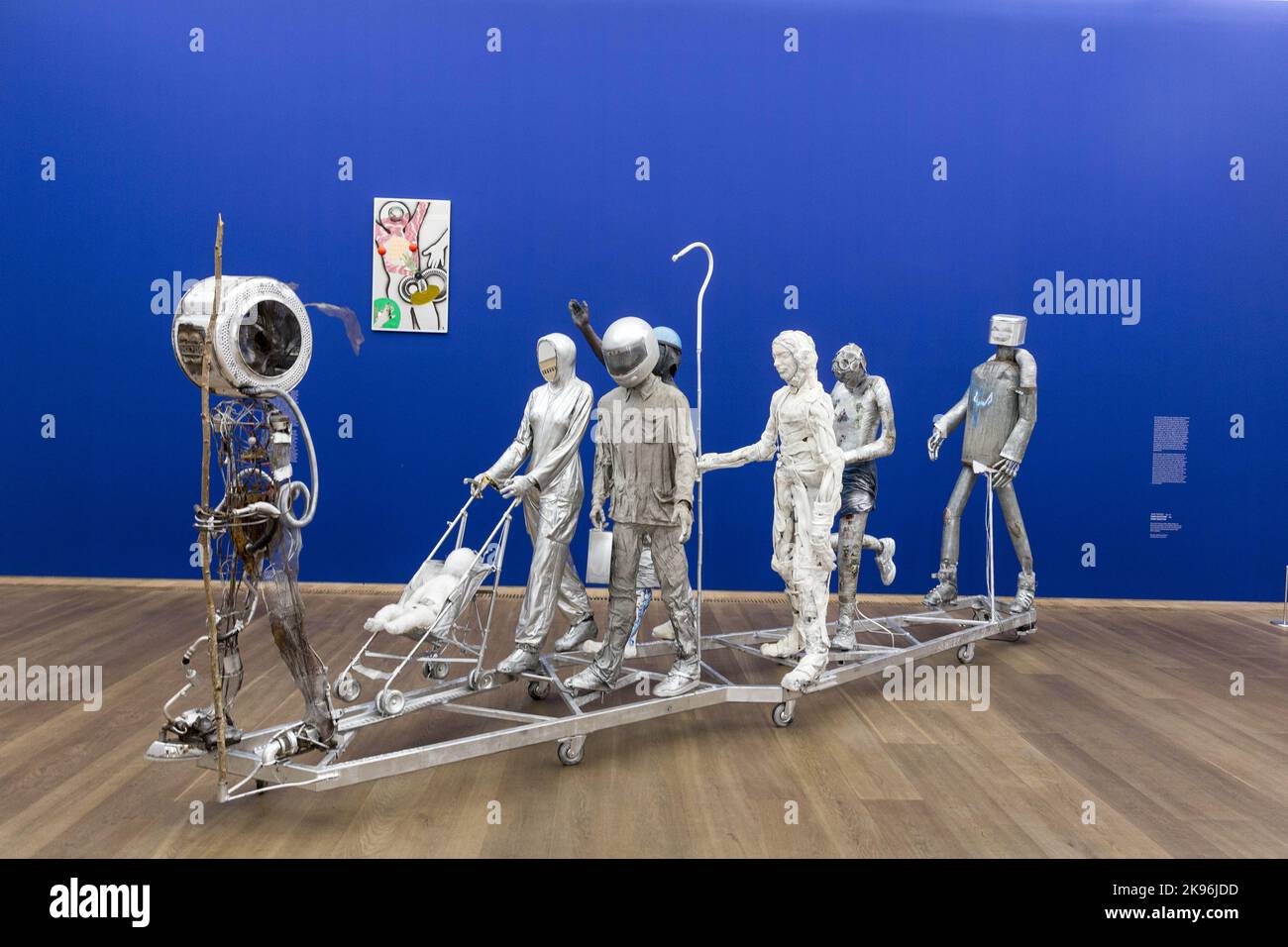 Art work of group of artists Stock Photo Alamy