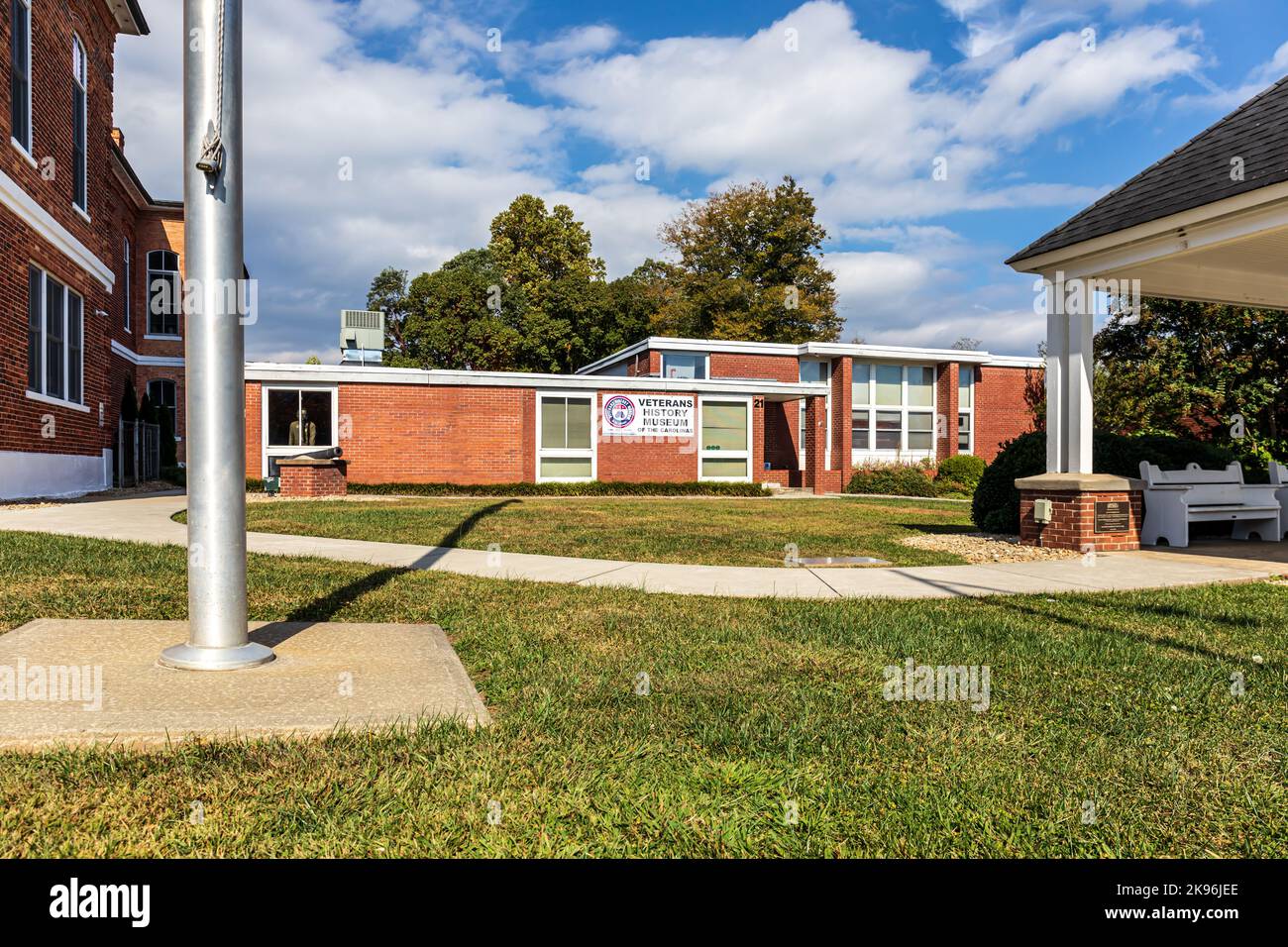 BREVARD, NORTH CAROLINA, USA9 OCTOBER 2022 Veterans History Museum of