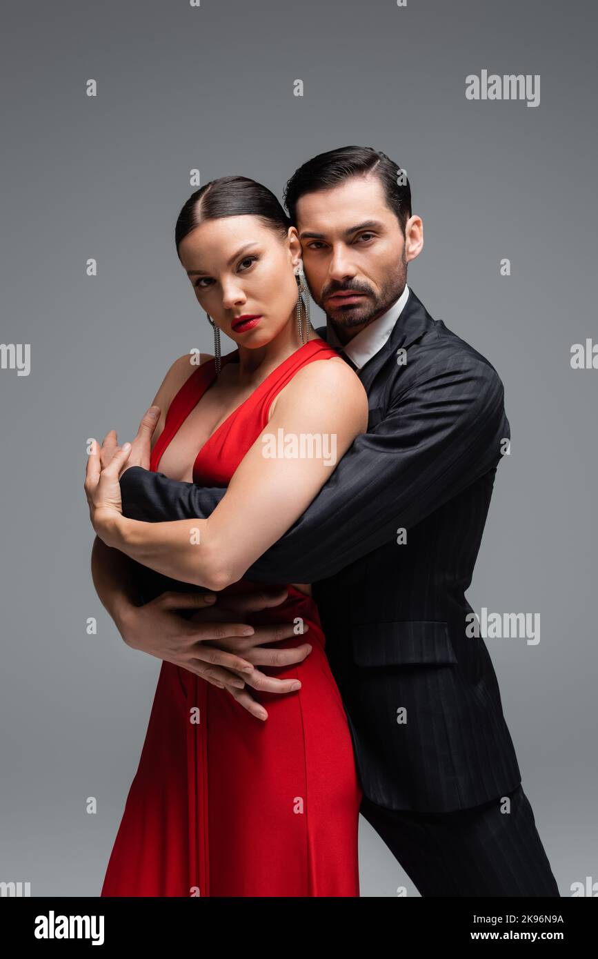 sachin and babi light blue dress Barrida Tango Dress black velvet main image 1