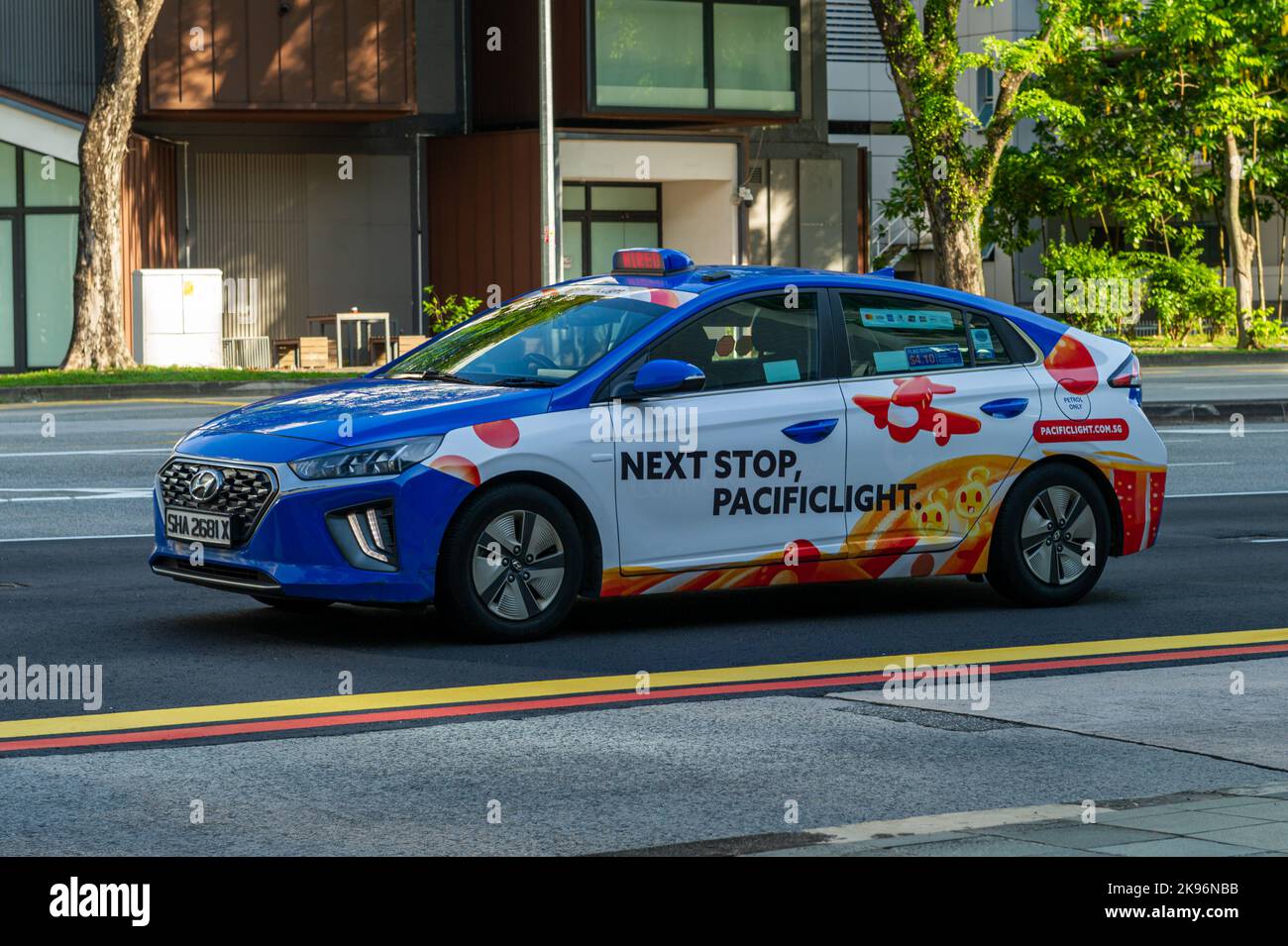 A Singaporean Taxi Stock Photo Alamy A Singaporean Taxi Stock Photo Alamy
