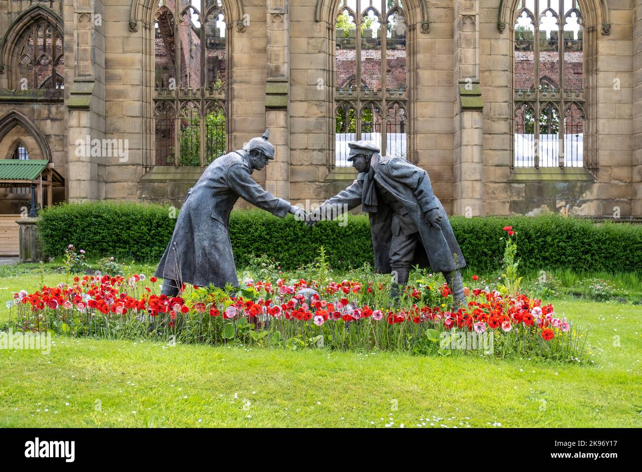 The Sculpture All Together Now By Andy Edwards Outside The Bombed Out 