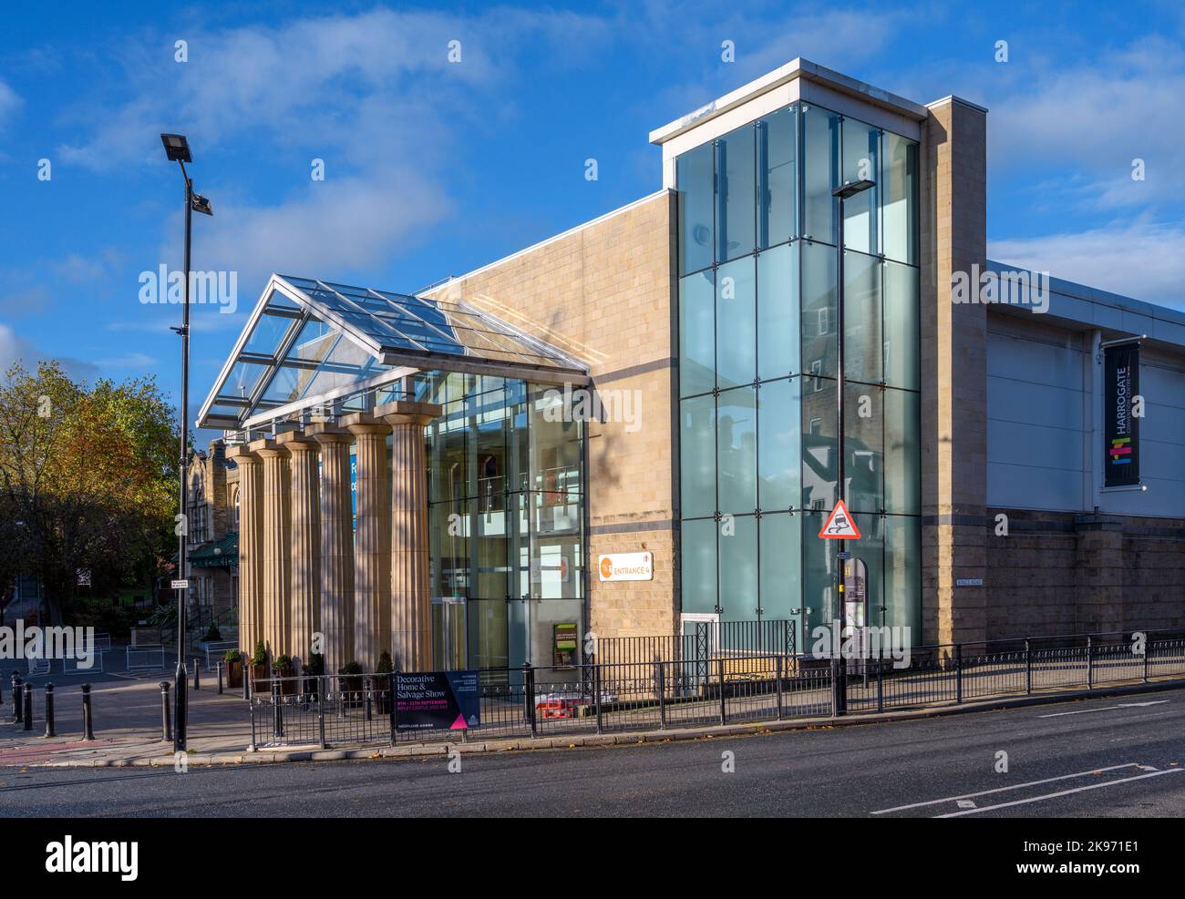 Harrogate Convention Centre, King's Road, Harrogate, North Yorkshire, England, UK Stock Photo