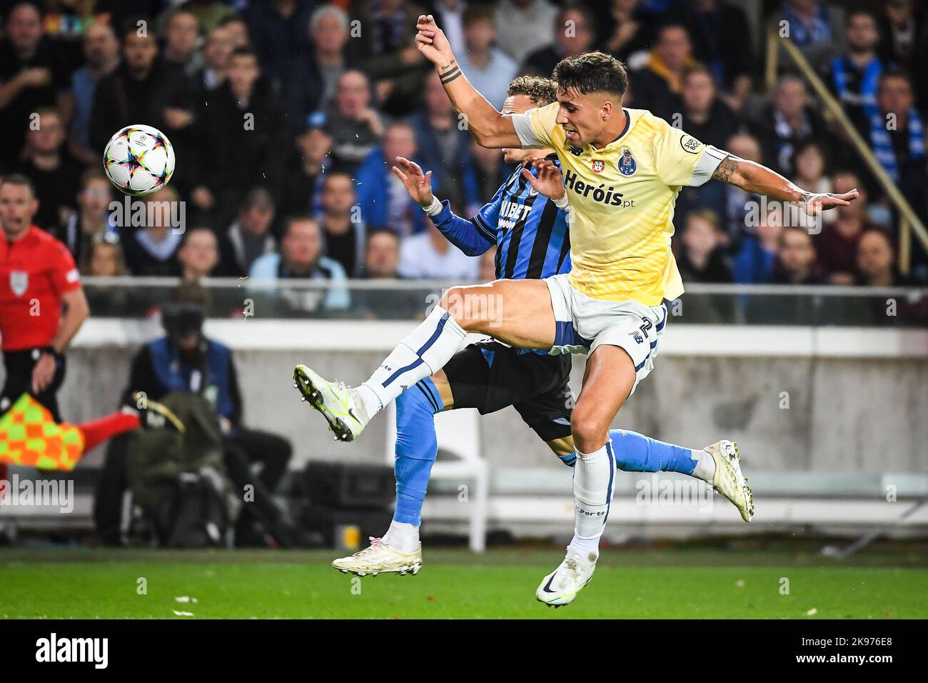 Bruges, Belgium 26/10/2022, Fabio CARDOSO of FC Porto during the UEFA