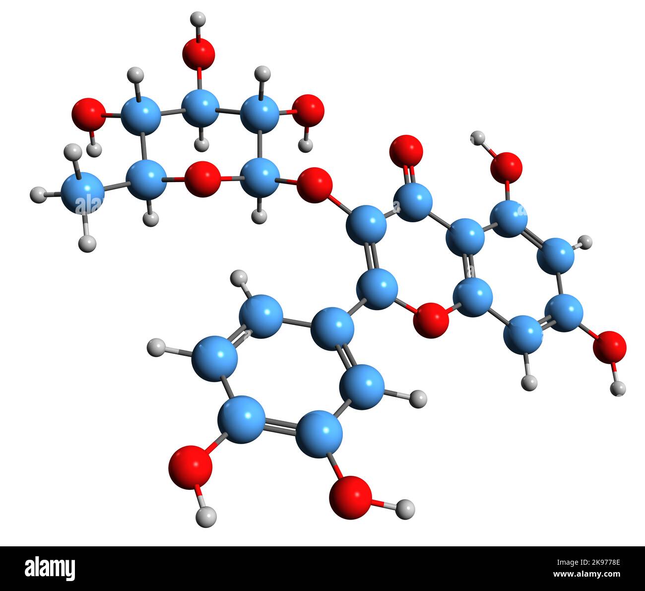 Rhamnose Molecule rhamnose-molecule