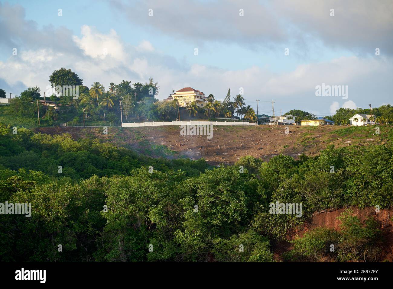 Distant shot tropical resort hi-res stock photography and images - Alamy