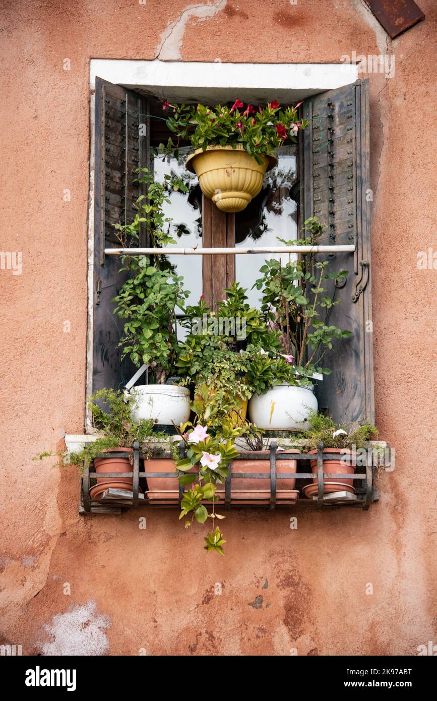Window in Venice, Italy Stock Photo Alamy