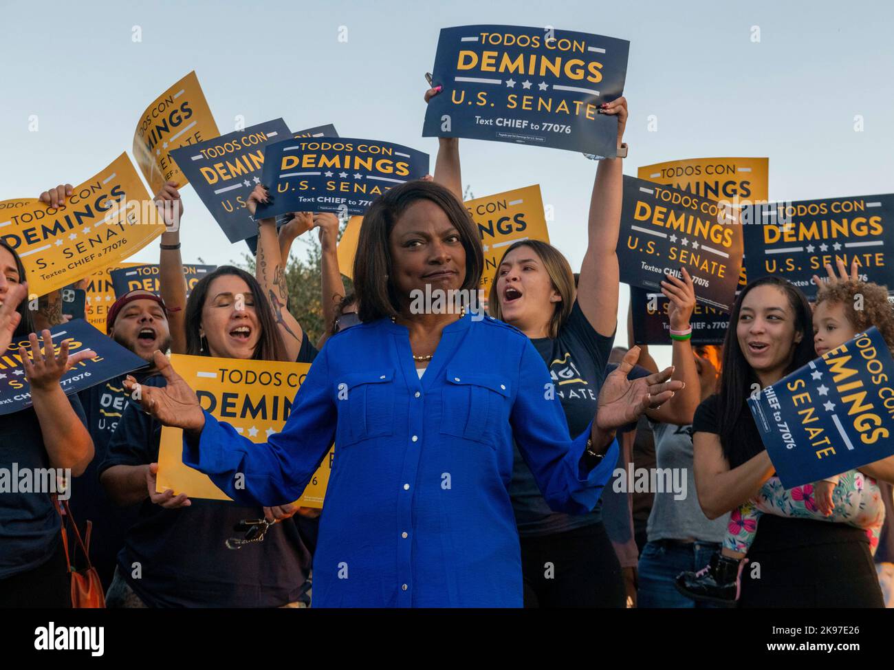 Kissimmee, Florida, USA. 25th Oct, 2022. Rep. VAL DEMINGS, Democratic