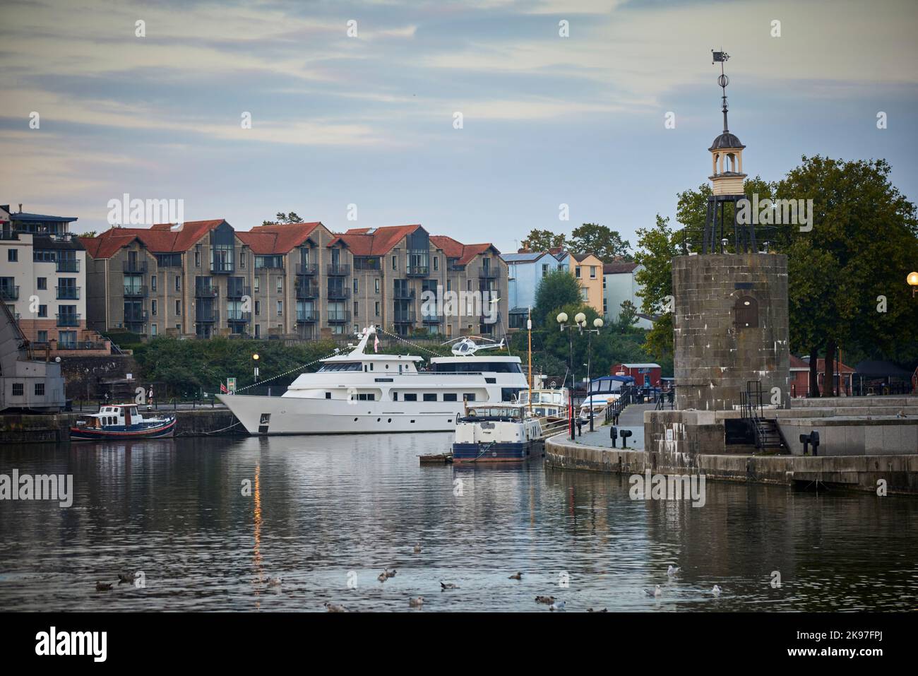 Bristol city centre, Bristol City Docks harbour Stock Photo Alamy