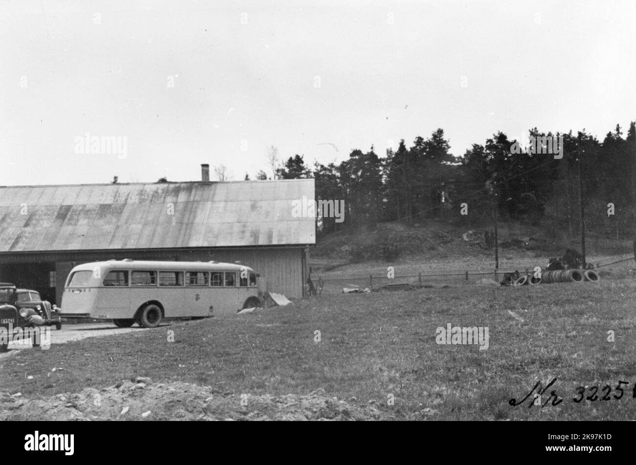 State Railways, SJ Bus Garage Stock Photo Alamy