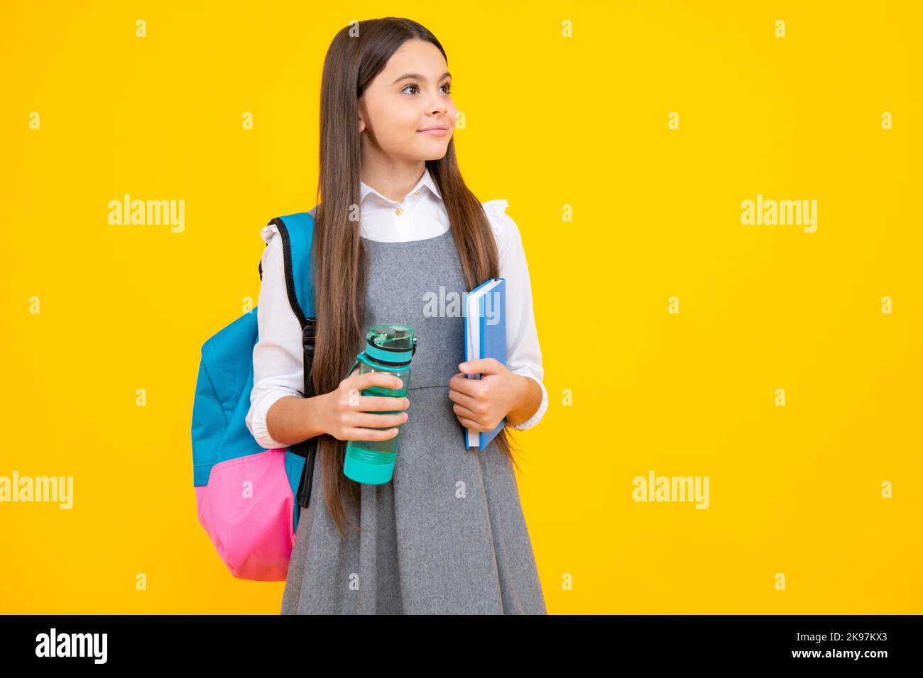 Teenage girl water bottle hi-res stock photography and images - Alamy