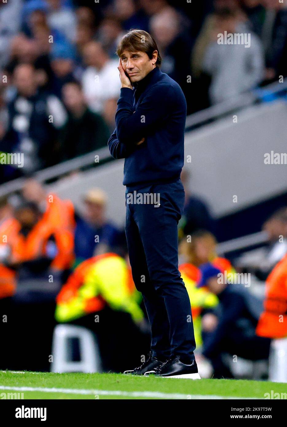 Tottenham Hotspur manager Antonio Conte during the UEFA Champions ...
