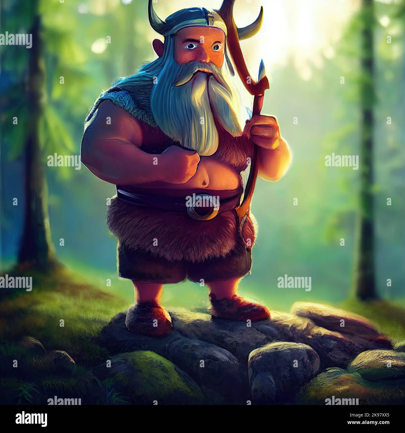 Cartoon viking hi-res stock photography and images - Page 2 - Alamy