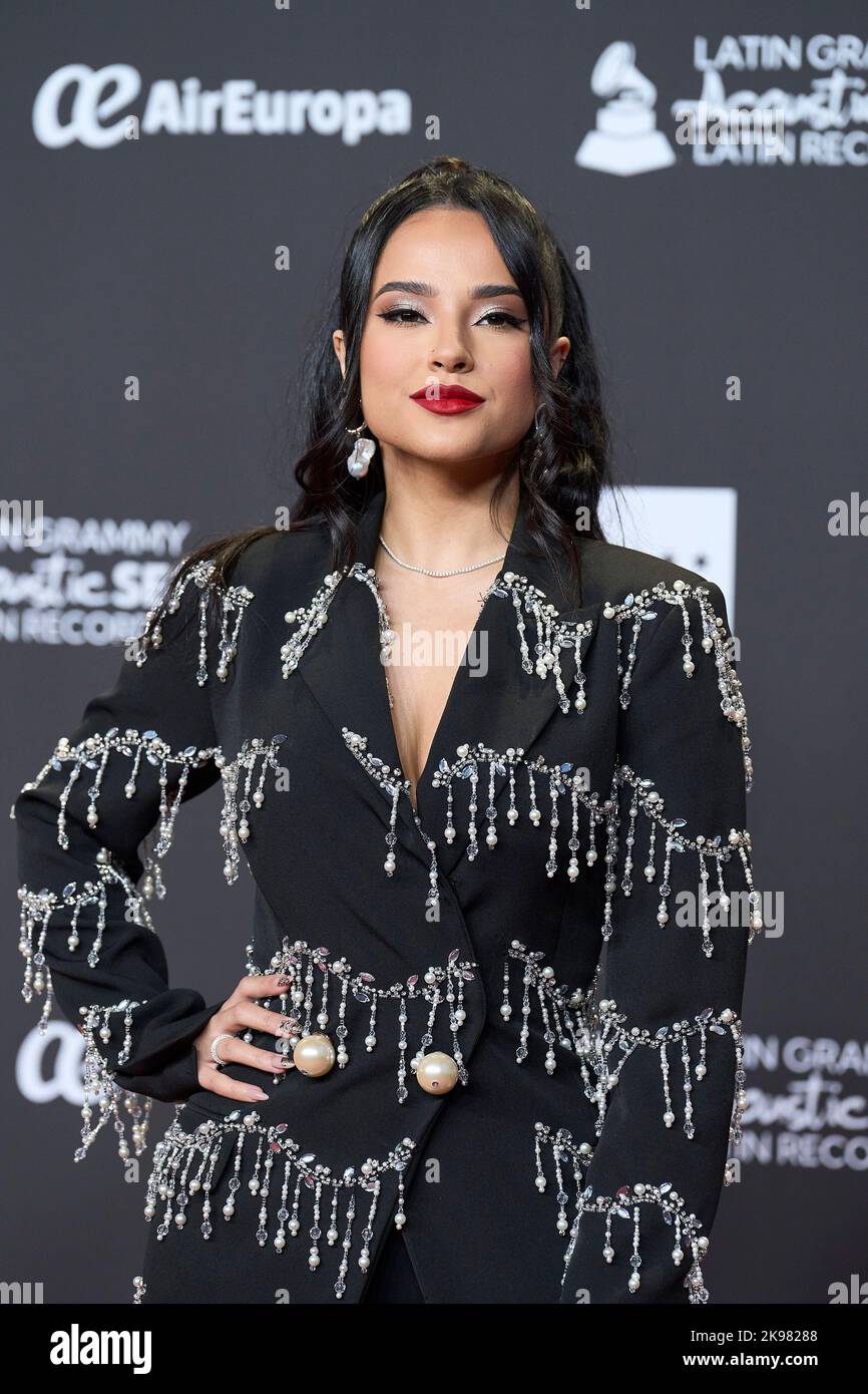 Madrid. Spain. 20221026, Becky G attends Latin GRAMMY Acoustic Sessions