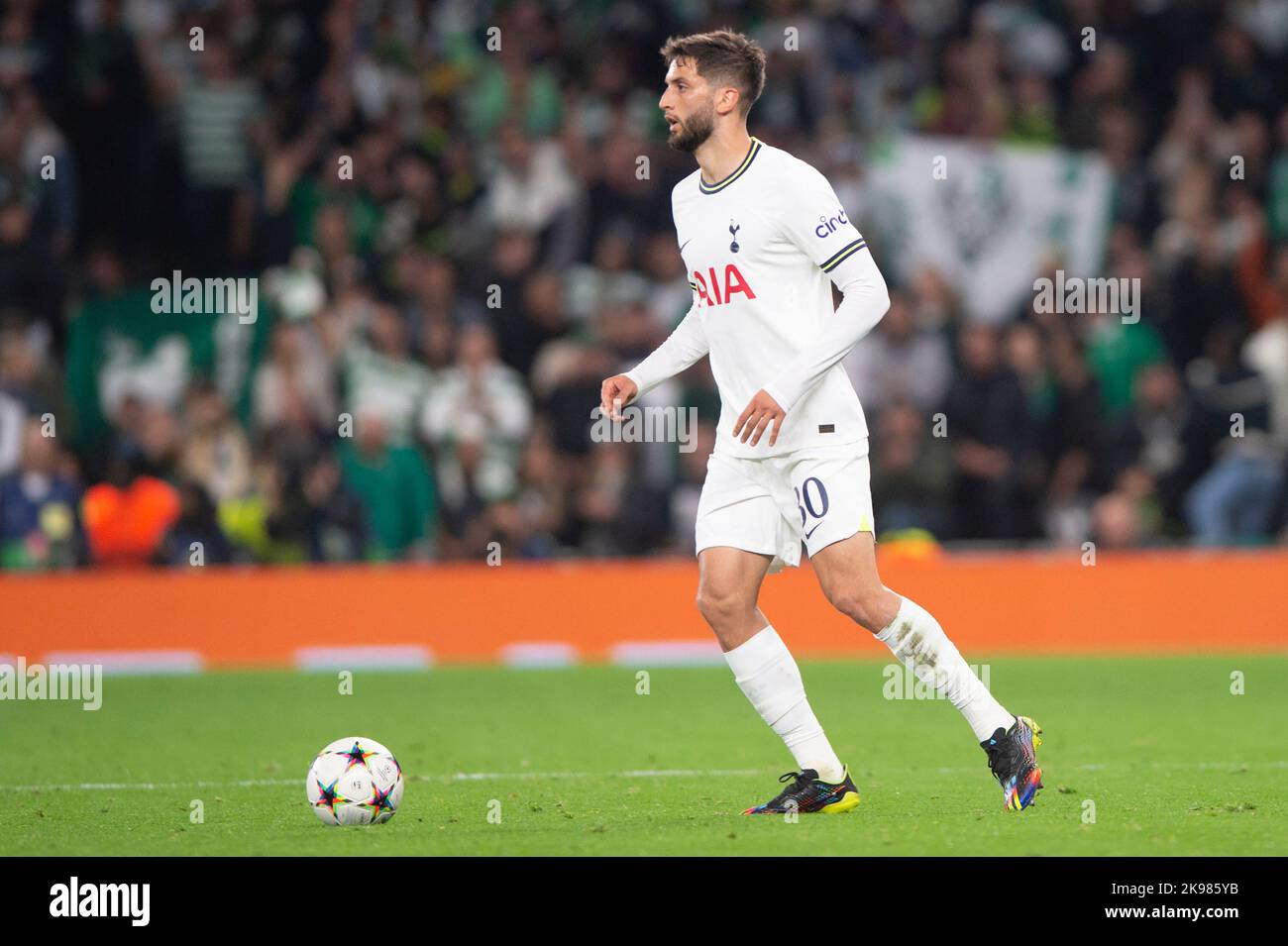 London, UK. 26th Oct, 2022. Rodrigo Bentancur of Tottenham Hotspur