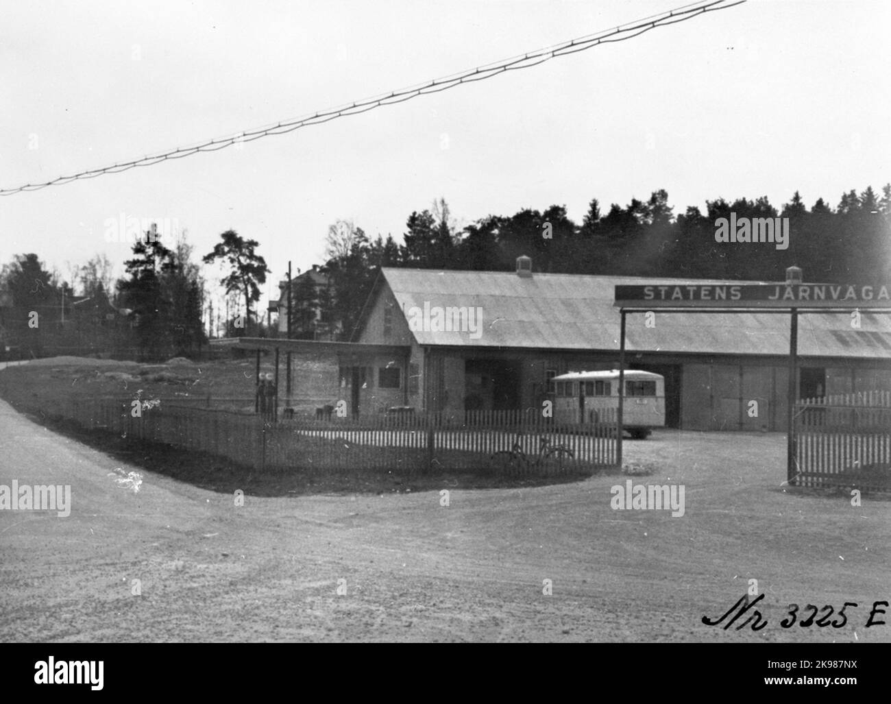 State Railways, SJ Bus Garage Stock Photo Alamy