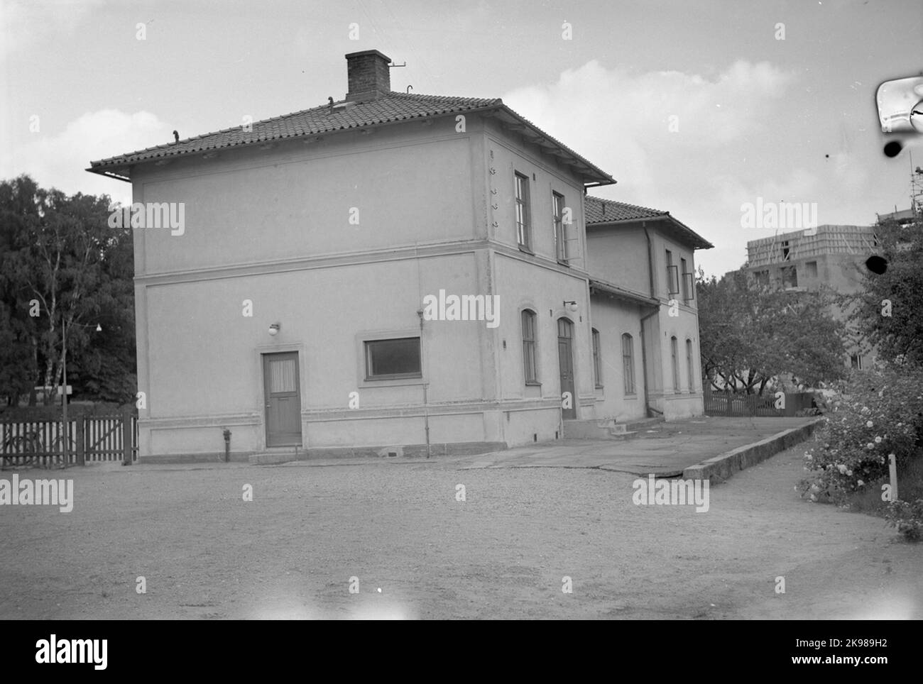 Old station house in built in 1874 Stock Photo Alamy