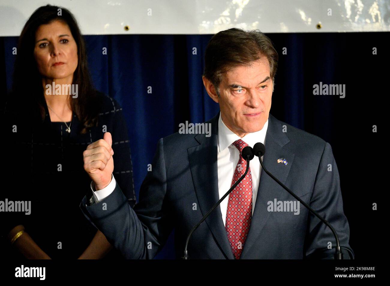 Harrisburg, Untied States. 26th Oct, 2022. Republican candidate for