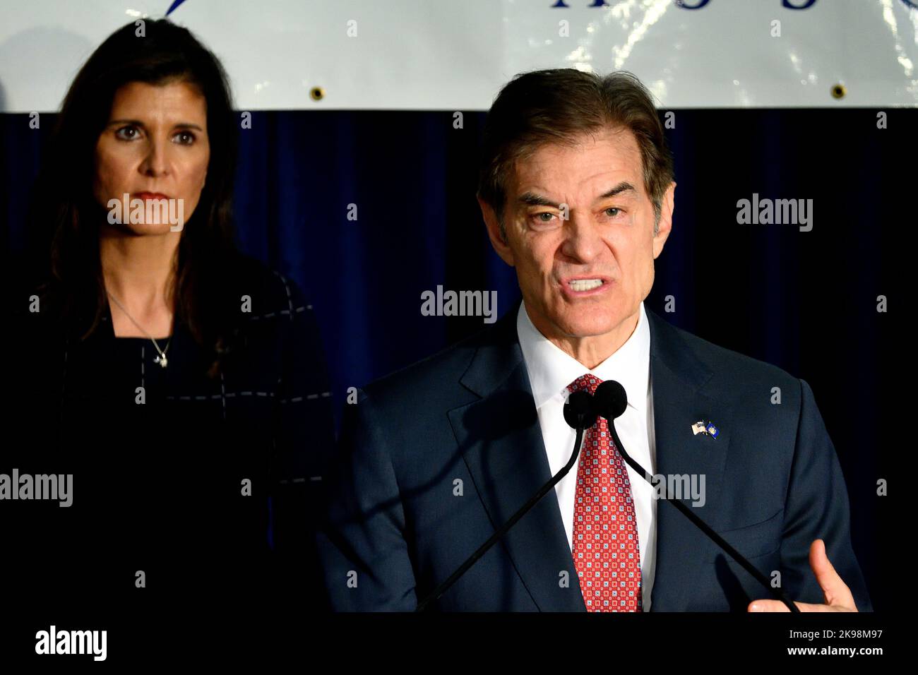 Harrisburg, Untied States. 26th Oct, 2022. Republican candidate for