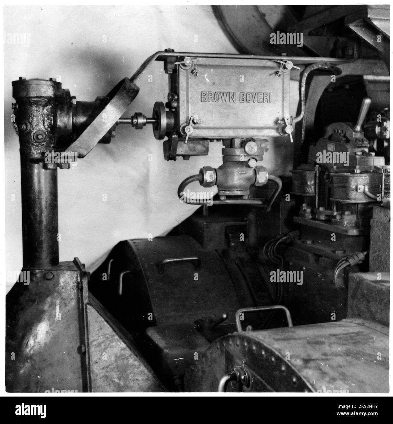 Approaches for automatic train control, system signature Stock Photo