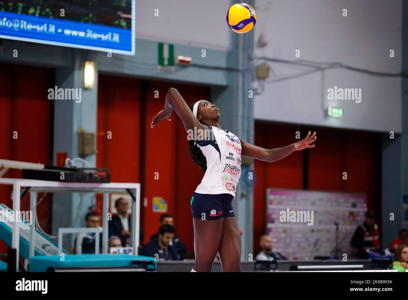 October 26, 2022, Casalmaggiore (CR, Italy: Casalmaggiore (CR), Italy, Pala  Radi, October 26, 2022, Adhu Malual (Volleyball Casalmaggiore) during  TrasportiPesanti Casalmaggiore vs Vero Volley Monza - Volleyball Italian  Serie A1 Women match. (