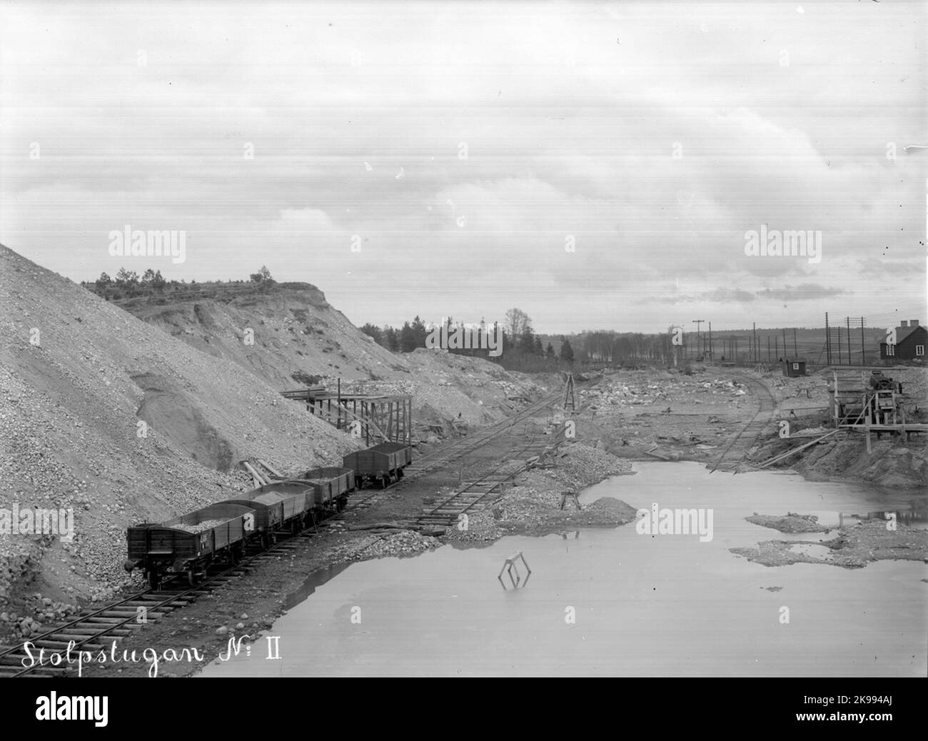 Gravel pit guard hires stock photography and images Alamy