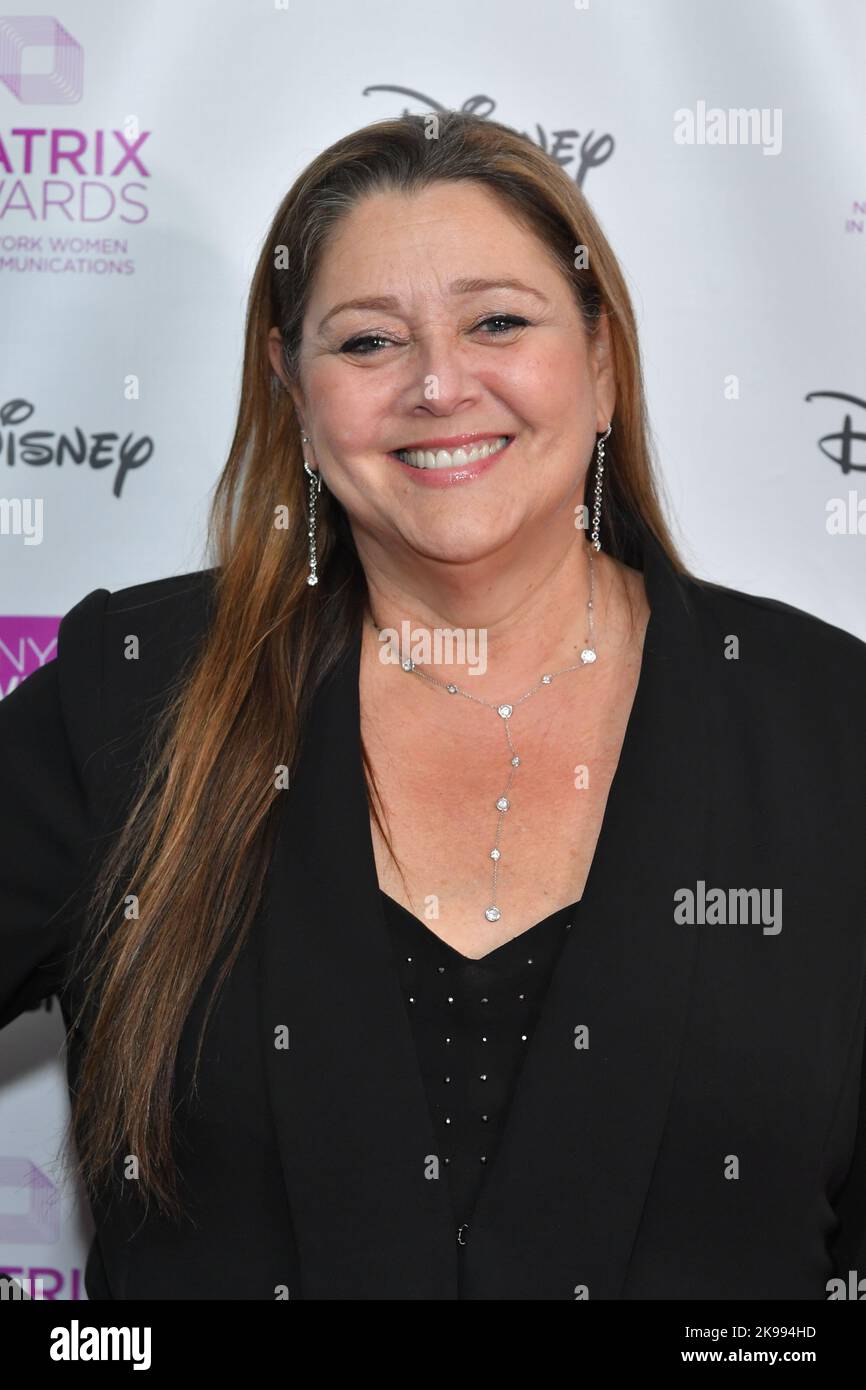 Camryn Manheim attends the 2022 Matrix Awards at The Ziegfeld Ballroom