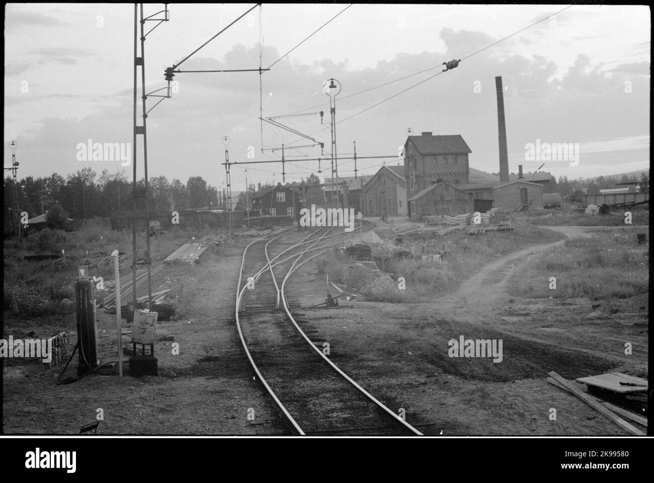 Lokstallet in Långsele Stock Photo - Alamy
