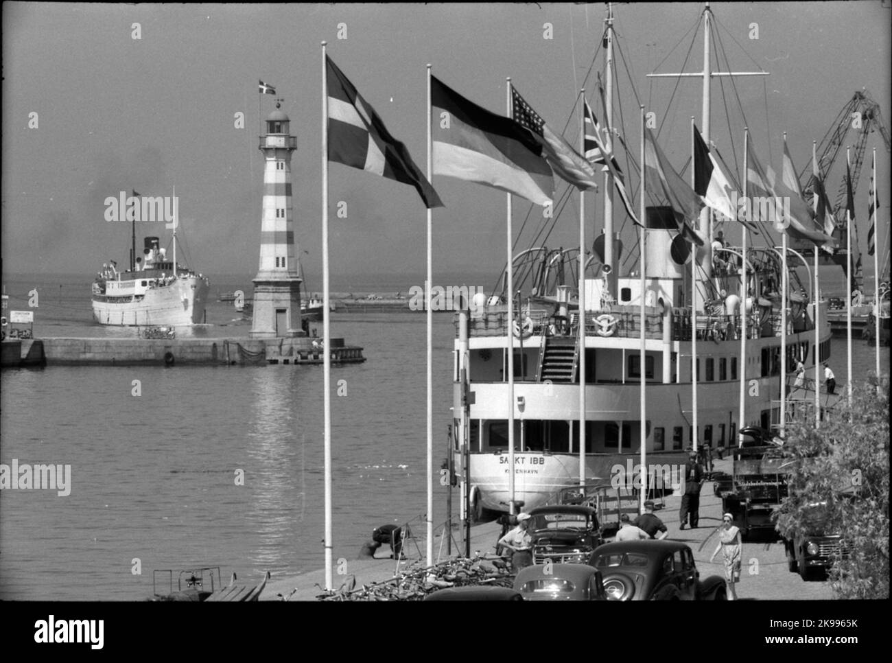 Malmö ferry terminal Stock Photo - Alamy