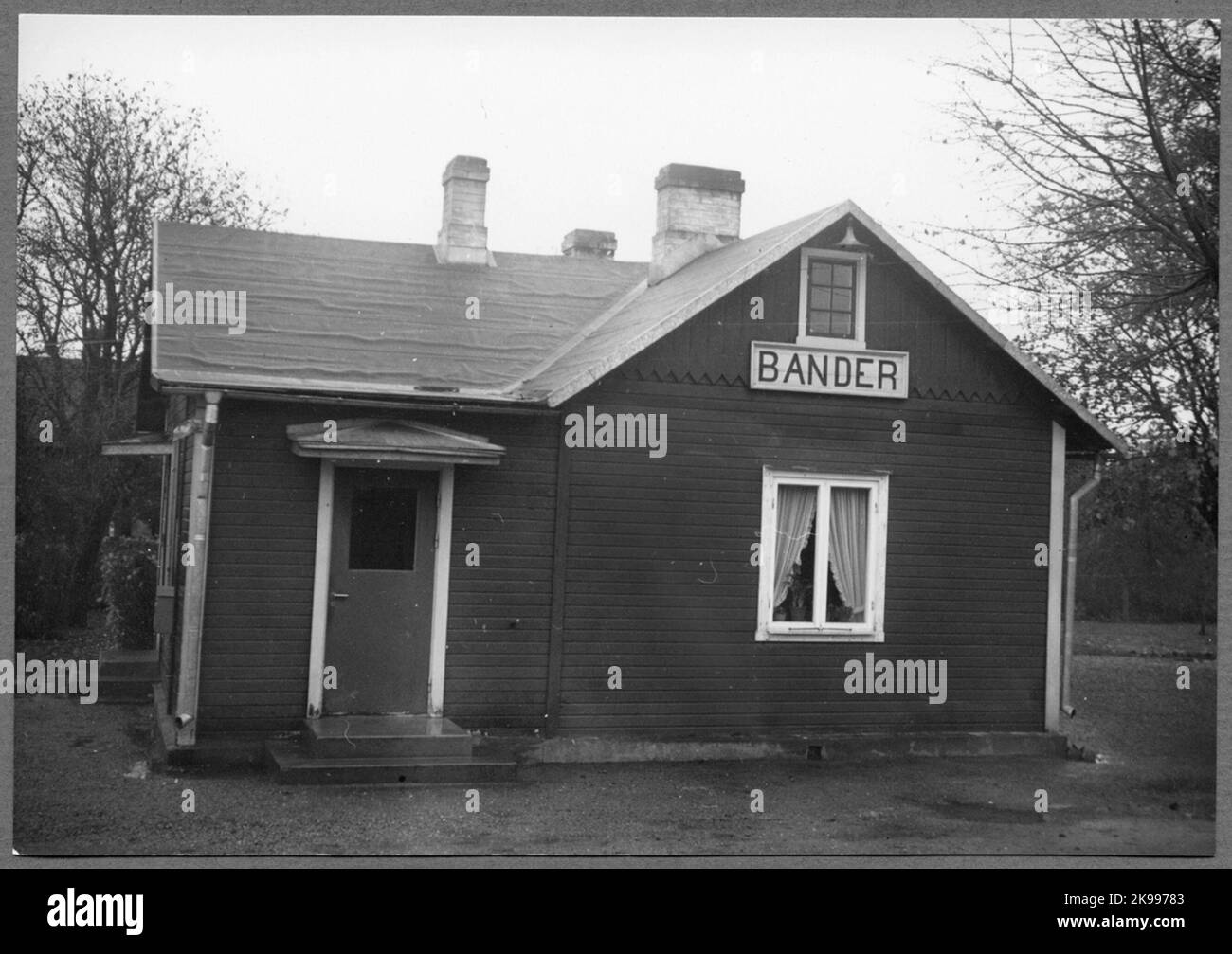 Station opened in 1898 with a small one story station house. The