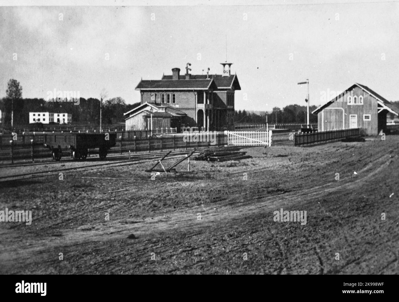 The station was built in 1862. The station house has been modernized in