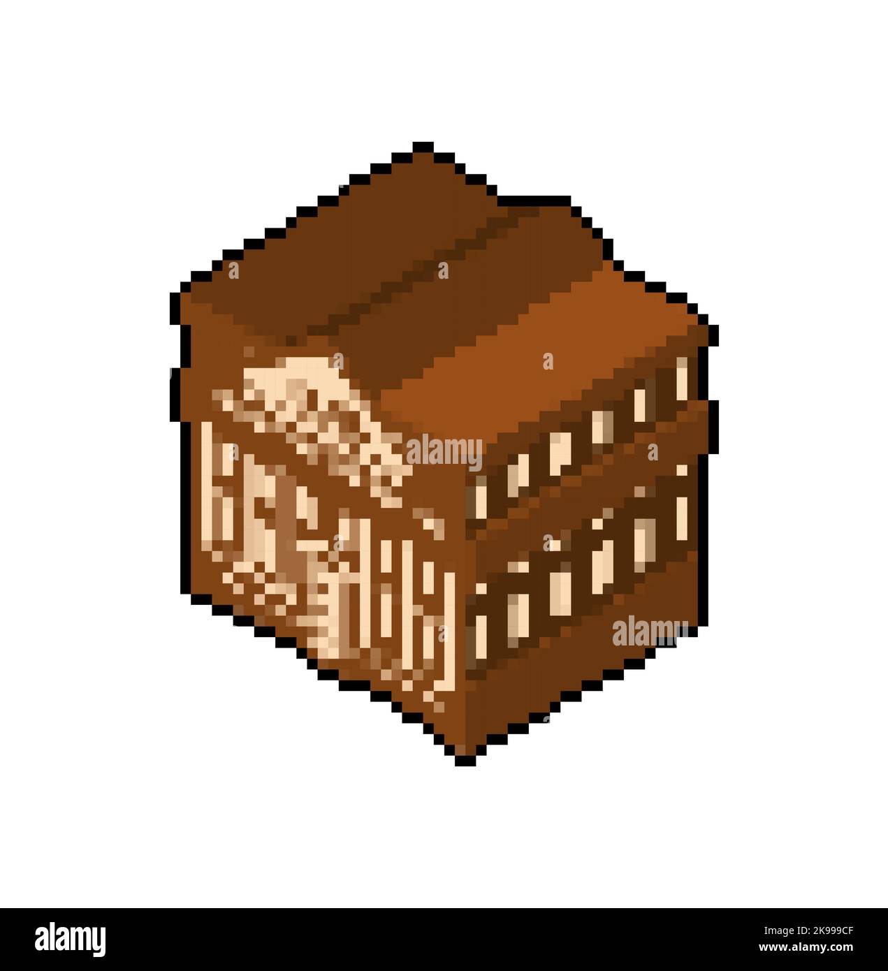 Bank building pixel art. 8 bit building Vector illustration Stock Vector