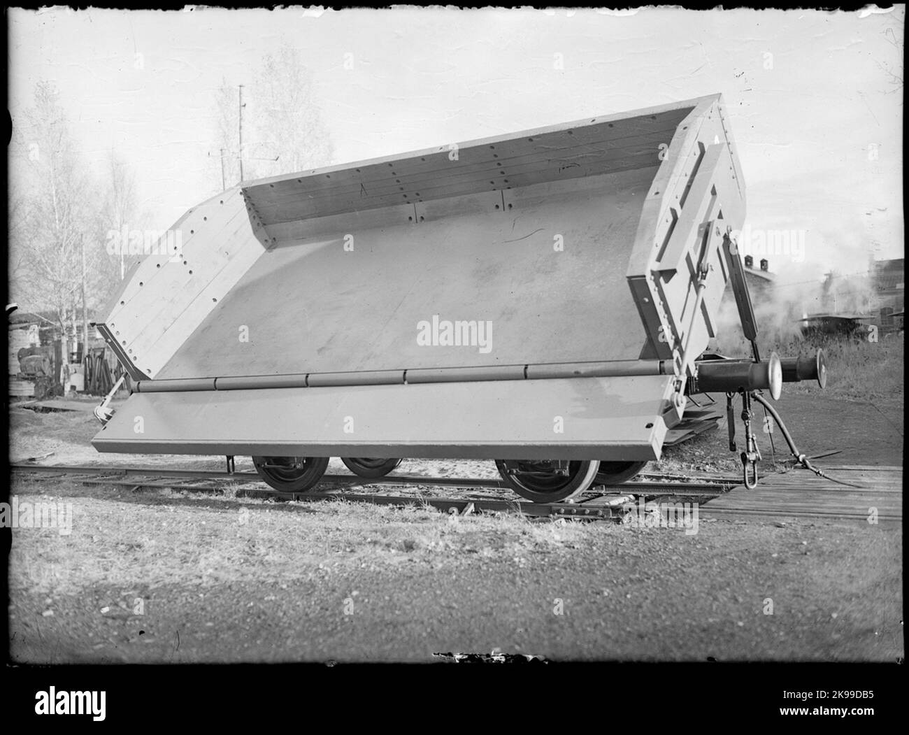 Tipper freight wagon Stock Photo Alamy