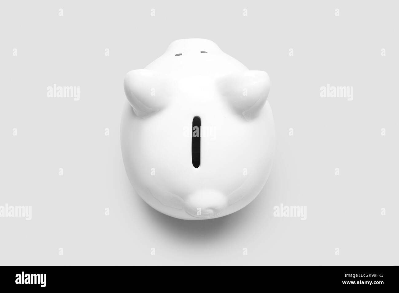 Piggy bank isolated on white background. Money saving concept Stock ...