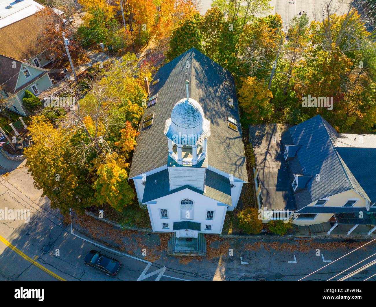 Old Methodist Church at 211 York Street in historic town center of York