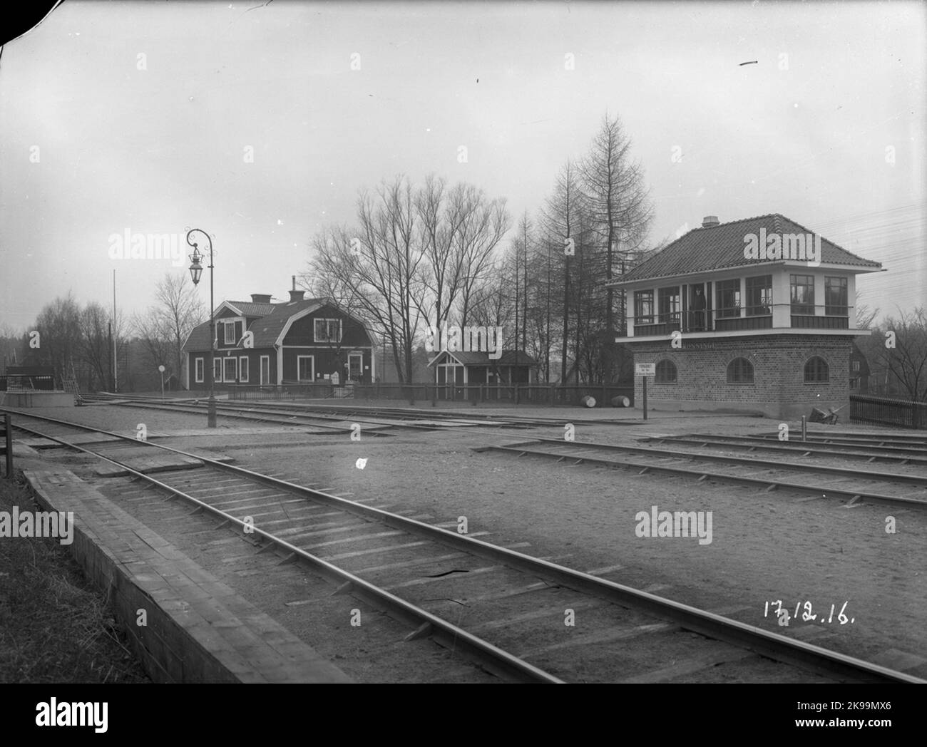 Station and switchgear after the rebuilding station was built in 1888