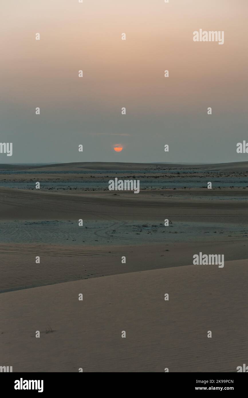 Doha desert aerial hi-res stock photography and images - Alamy