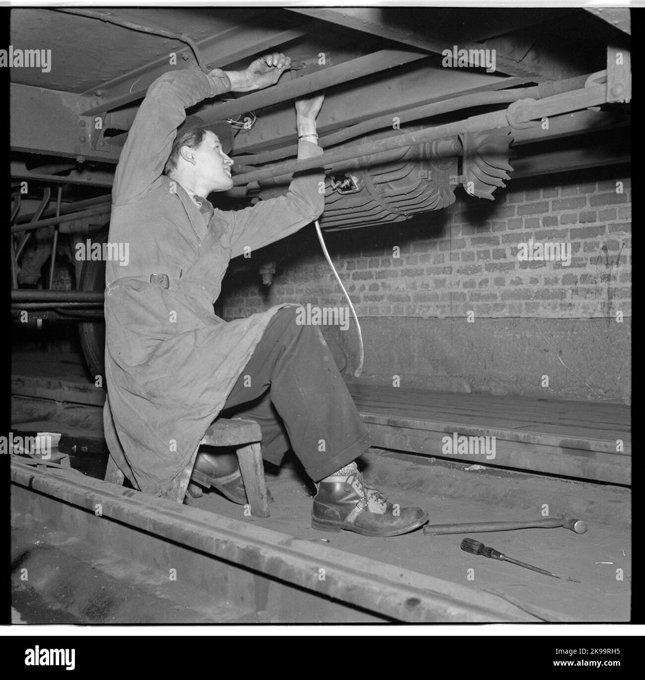 Maintenance of vehicles Stock Photo - Alamy
