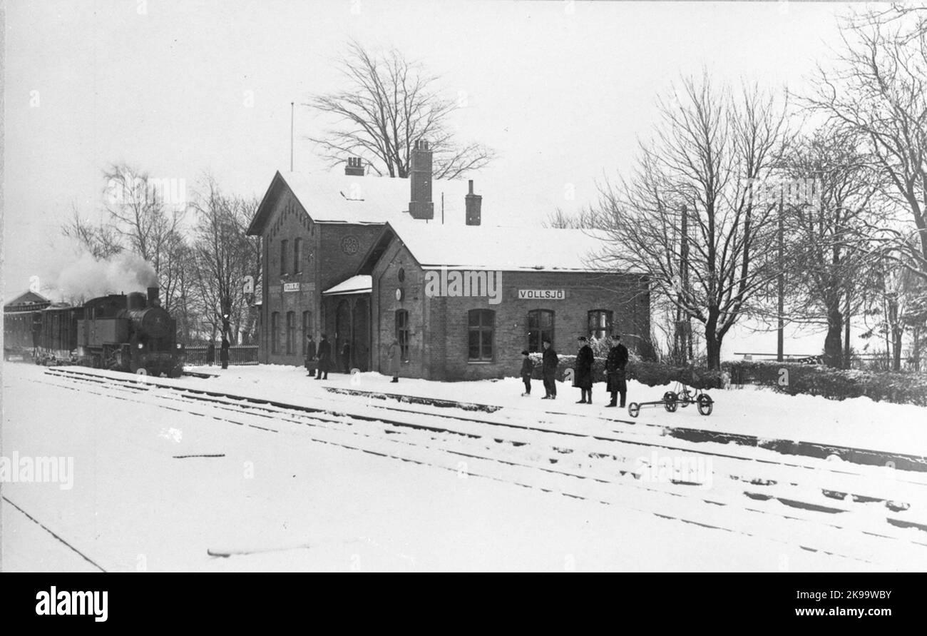 The station was built in 1865 by YEJ. The architect was C Adelsköld