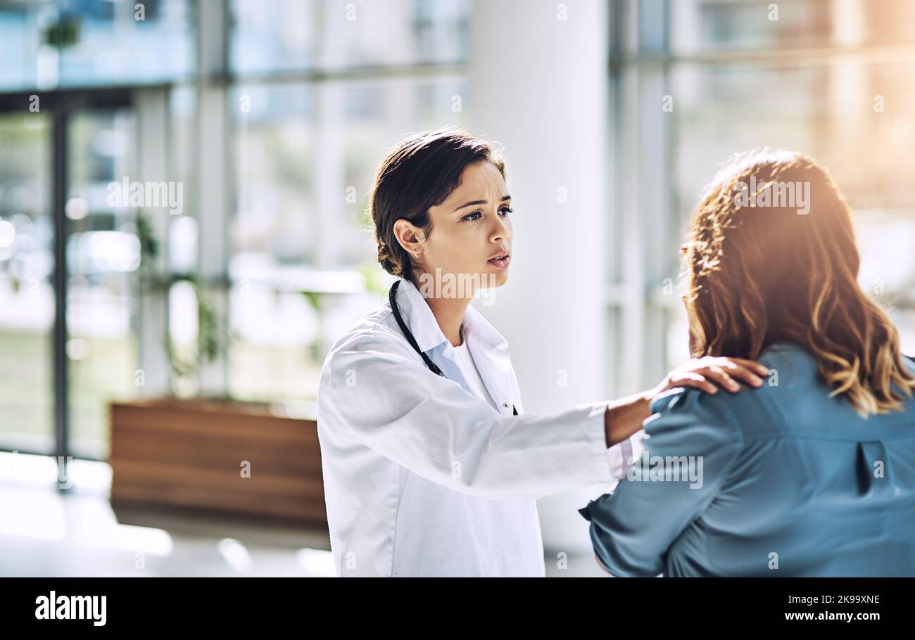 Caucasian young female doctor talking hi-res stock photography and ...