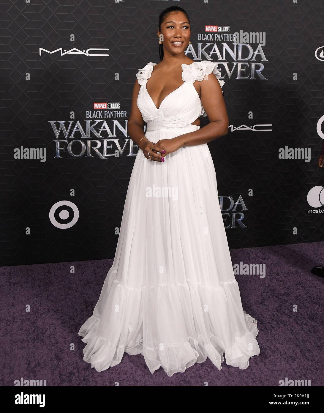 Los Angeles, USA. 26th Oct, 2022. Taylor Simone Ledward Boseman arrives