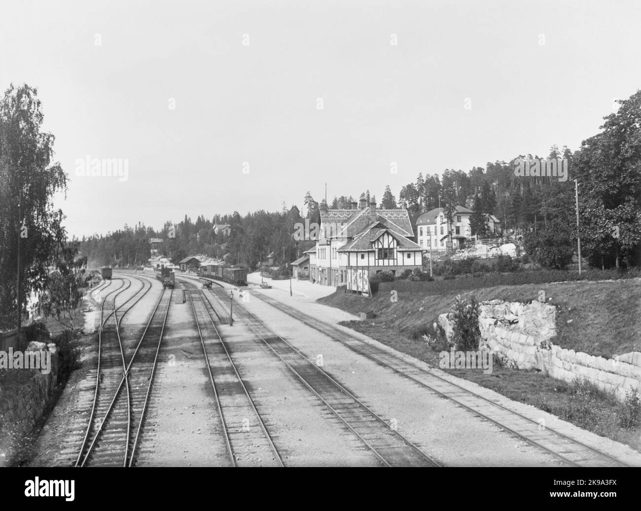 The first station house was put into operation in 1876. A new station