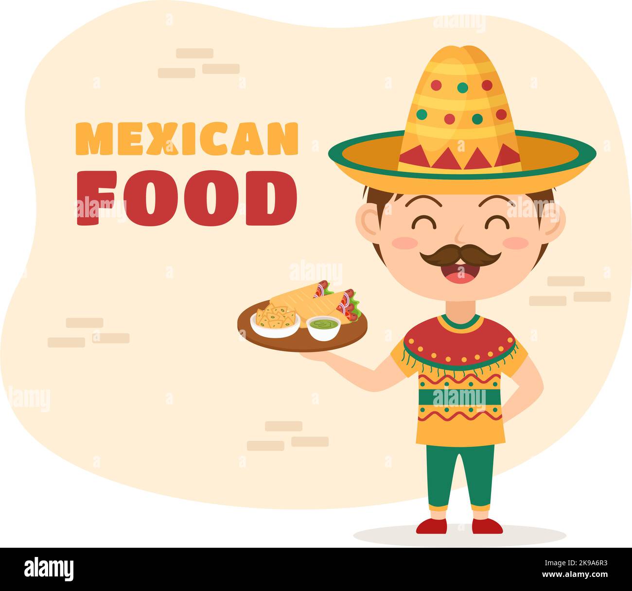 Mexican Food Restaurant With Various Of Delicious Traditional Cuisine 