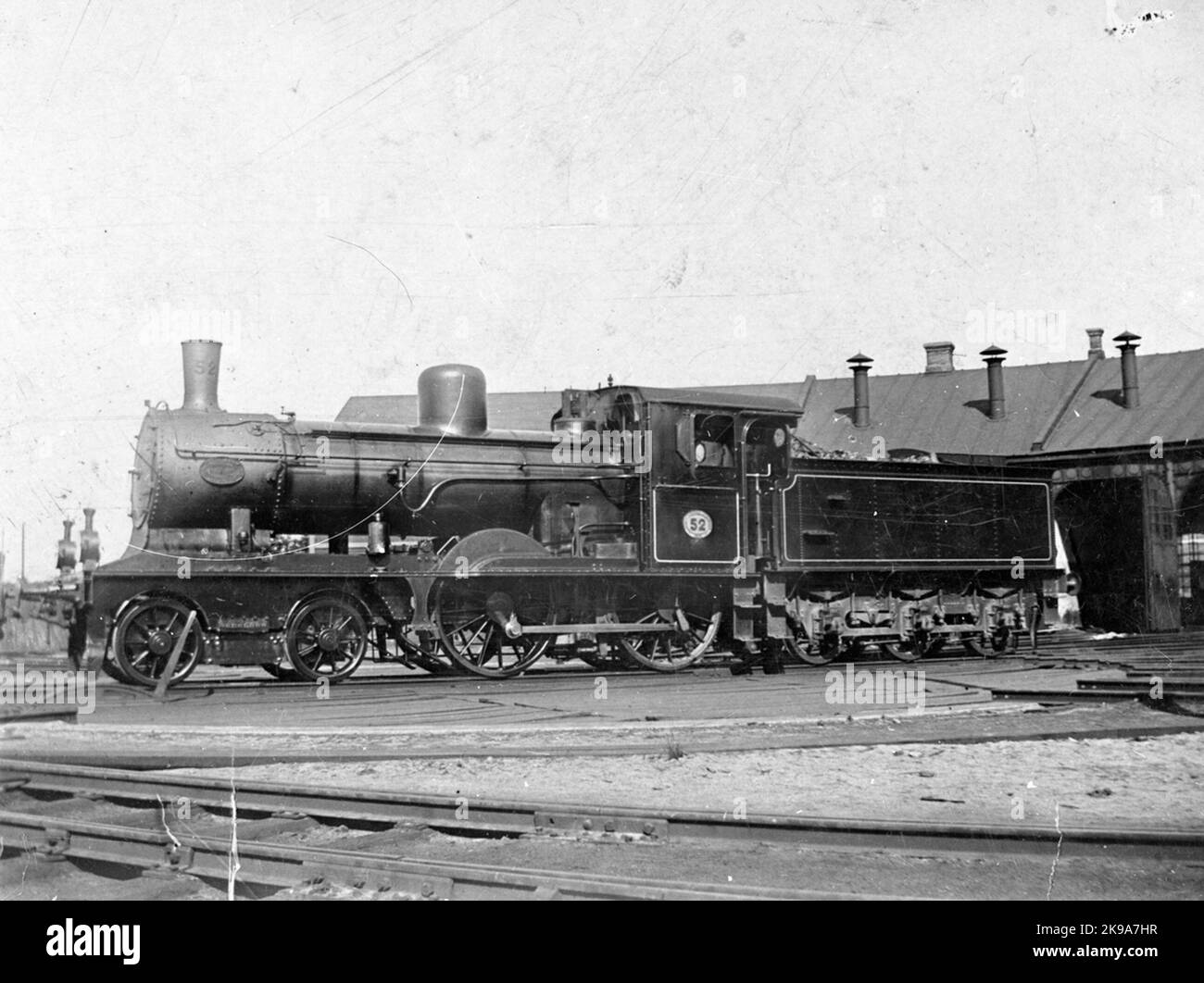 The Railways of the Bergslags. BJ C3 52Sweden's first overheating ...